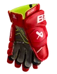 Hokejové rukavice Bauer Vapor 3X PRO Red Junior