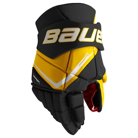Hokejové rukavice Bauer Vapor FLY40 Black/Gold Senior