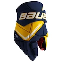 Hokejové rukavice Bauer Vapor FLY40 Navy/Gold Intermediate
