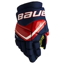 Hokejové rukavice Bauer Vapor FLY40 Navy/Red/White Junior