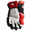 Hokejové rukavice Bauer Vapor FLYLITE Black/Red Intermediate