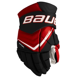 Hokejové rukavice Bauer Vapor FLYLITE Black/Red Senior