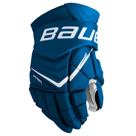 Hokejové rukavice Bauer Vapor FLYLITE Blue Intermediate