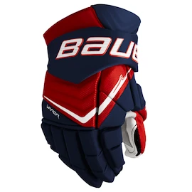 Hokejové rukavice Bauer Vapor FLYLITE Navy/Red/White Intermediate