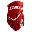 Hokejové rukavice Bauer Vapor FLYLITE Red Senior 14 palcov