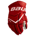 Hokejové rukavice Bauer Vapor FLYLITE Red Senior 14 palcov