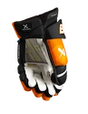 Hokejové rukavice Bauer Vapor Hyperlite Black/Orange Intermediate