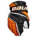 Hokejové rukavice Bauer Vapor Hyperlite Black/Orange Junior