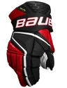 Hokejové rukavice Bauer Vapor Hyperlite Black/Red Senior