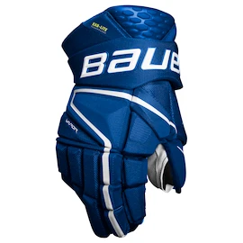 Hokejové rukavice Bauer Vapor Hyperlite Blue Intermediate