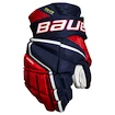 Hokejové rukavice Bauer Vapor Hyperlite Navy/Red/White Junior