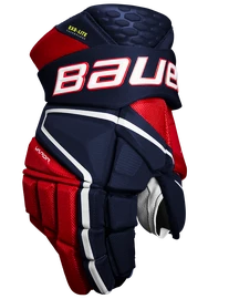 Hokejové rukavice Bauer Vapor Hyperlite Navy/Red/White Senior