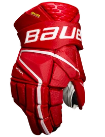 Hokejové rukavice Bauer Vapor Hyperlite Red Senior