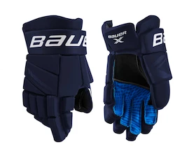 Hokejové rukavice Bauer X Navy Intermediate