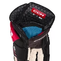 Hokejové rukavice CCM JetSpeed FT6 Black/Red/White Junior