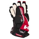 Hokejové rukavice CCM JetSpeed FT6 Black/Red/White Senior