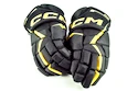 Hokejové rukavice CCM JetSpeed FT6 Black/Sunflower Junior