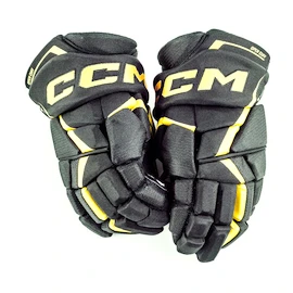 Hokejové rukavice CCM JetSpeed FT6 Black/Sunflower Junior