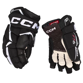 Hokejové rukavice CCM JetSpeed FT6 Black/White Junior