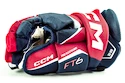 Hokejové rukavice CCM JetSpeed FT6 Navy/Red/White Senior