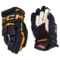 Hokejové rukavice CCM JetSpeed FT6 Navy/Sunflower Junior