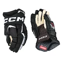 Hokejové rukavice CCM JetSpeed FT6 Pro Black/White Junior
