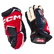 Hokejové rukavice CCM JetSpeed FT6 Pro Navy/Red/White Junior