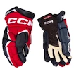 Hokejové rukavice CCM JetSpeed FT6 Pro Navy/Red/White Senior