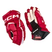 Hokejové rukavice CCM JetSpeed FT6 Red/White Junior
