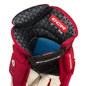 Hokejové rukavice CCM JetSpeed FT6 Red/White Senior