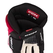 Hokejové rukavice CCM JetSpeed FT680 Black/Red/White Senior