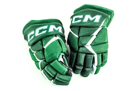 Hokejové rukavice CCM JetSpeed FT680 Dark Green/White Senior