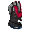 Hokejové rukavice CCM JetSpeed FT8 Black/Red/White Senior