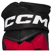 Hokejové rukavice CCM JetSpeed FT8 Black/Red/White Senior