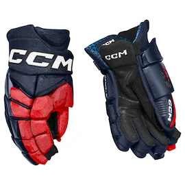 Hokejové rukavice CCM JetSpeed FT8 Pro Navy/Red/White Senior