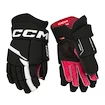 Hokejové rukavice CCM Next Black/White Senior
