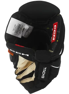 Hokejové rukavice CCM Tacks AS 580 Black/White Senior