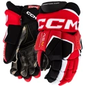 Hokejové rukavice CCM Tacks AS-V PRO Black/Red/White Junior