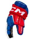Hokejové rukavice CCM Tacks AS-V royal/red/white Junior