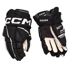 Hokejové rukavice CCM Tacks XF 80 Black/White Senior