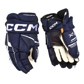 Hokejové rukavice CCM Tacks XF Navy/White Senior