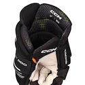 Hokejové rukavice CCM Tacks XF PRO Black/White Senior