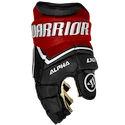 Hokejové rukavice Warrior Alpha LX2 Black/Red/White Senior