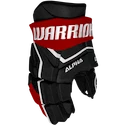 Hokejové rukavice Warrior Alpha LX2 Max Black/Red Junior