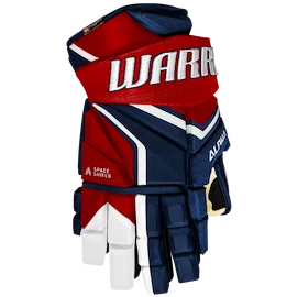 Hokejové rukavice Warrior Alpha LX2 Navy/Red/White Senior