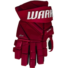 Hokejové rukavice Warrior Alpha LX3 Red Senior
