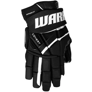 Hokejové rukavice Warrior Covert QR6 PRO Black Žiak (youth) 9 palcov