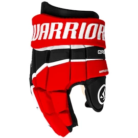 Hokejové rukavice Warrior Covert QR6 Team Black/Red Senior