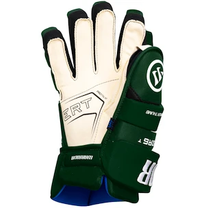 Hokejové rukavice Warrior Covert QR6 Team Forest Green Junior 10 palcov