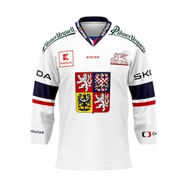 Hokejový dres CCM Fan ČR EHT Reklama White Senior